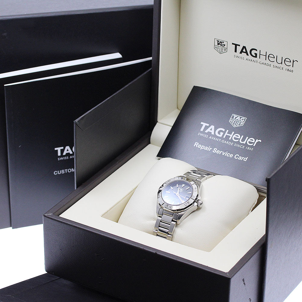 TAG HEUER Aquaracer WAY1410 Date black Dial Quartz Ladies Watch_948607