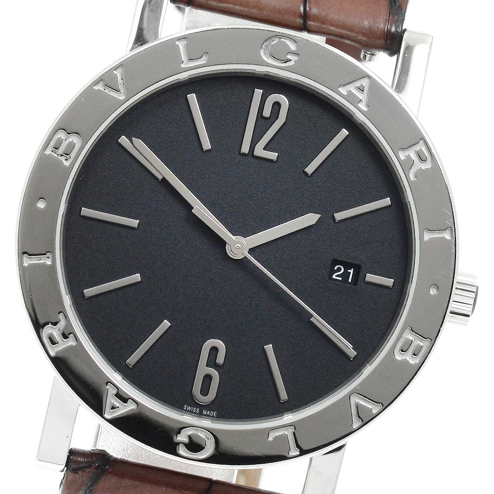 BVLGARI BVLGARIBVLGARI BB41S Date black Dial Automatic Men's Watch_948612