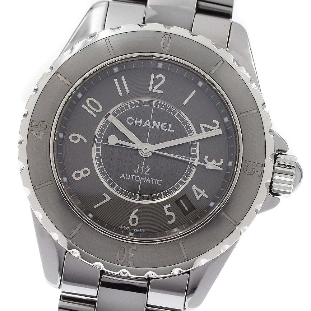 CHANEL J12 Chromatic 38MM H2979 Date gray Dial Automatic Men's Watch_948622
