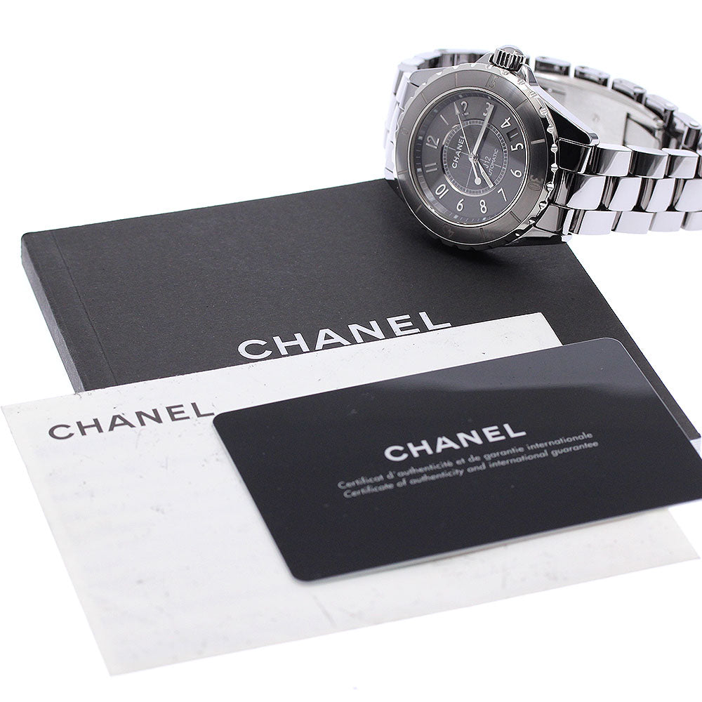 CHANEL J12 Chromatic 38MM H2979 Date gray Dial Automatic Men's Watch_948622