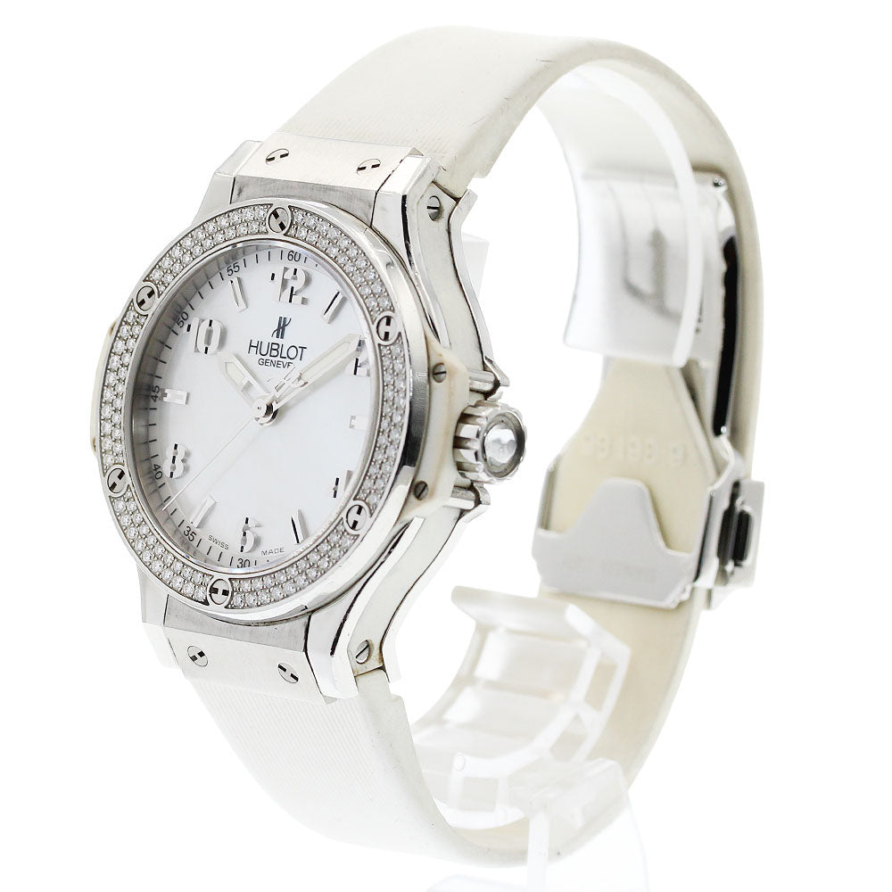 HUBLOT Big Bang All White Mother of Pearl 361.SE.6010.RW.1104 Japan limited White shell Dial Quartz Ladies Watch_948628