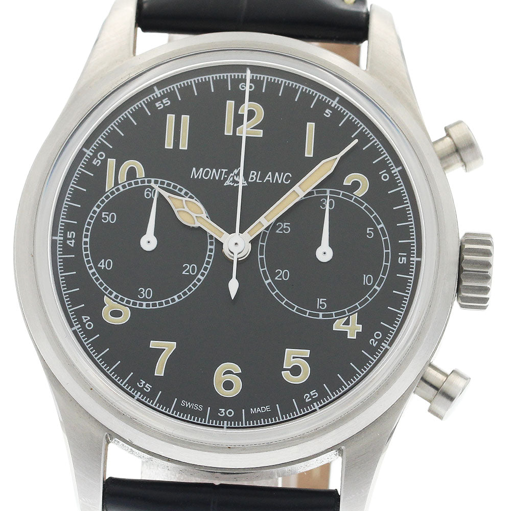 MONTBLANC Montblanc 1858 7456 Chronograph black Dial Automatic Men's Watch_948629