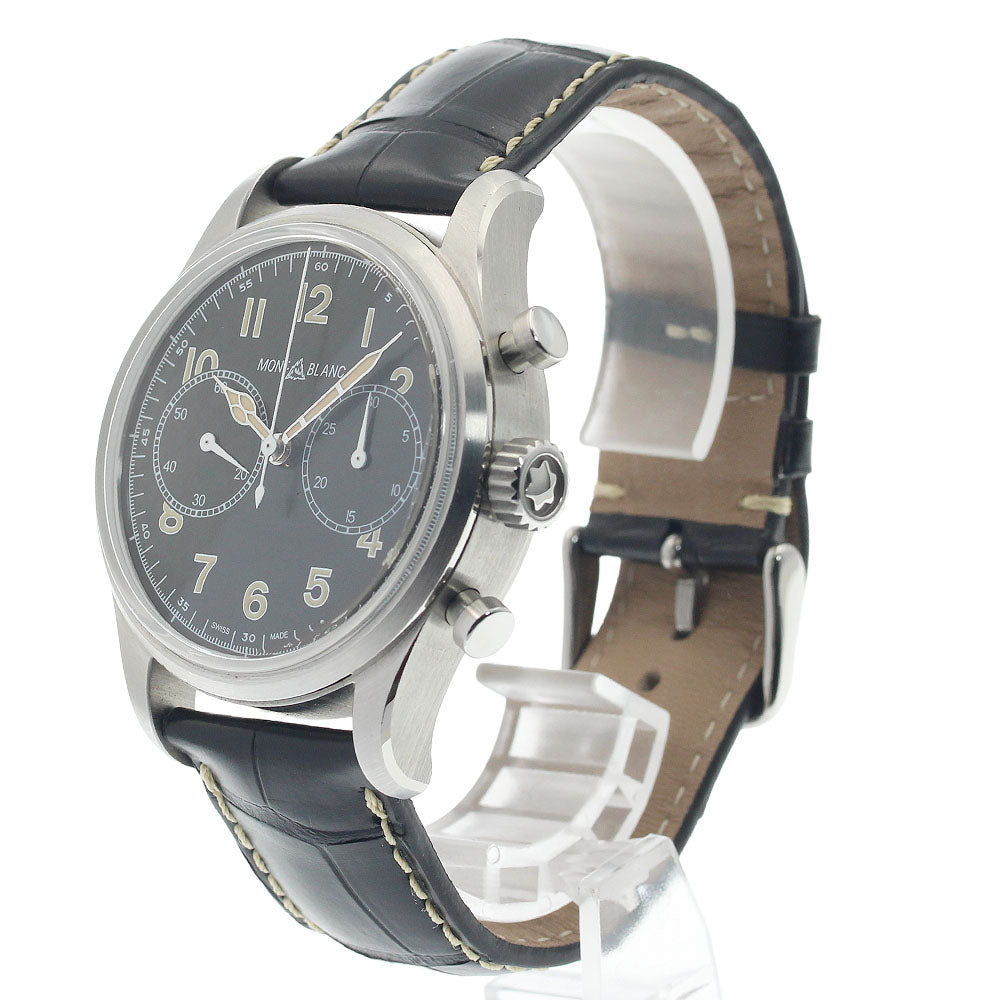 MONTBLANC Montblanc 1858 7456 Chronograph black Dial Automatic Men's Watch_948629