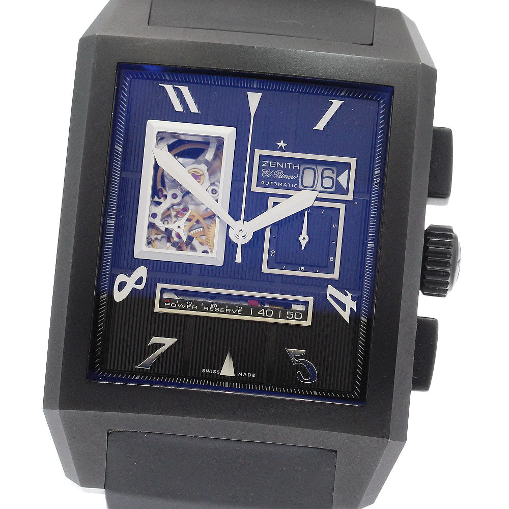 ZENITH Megaport Royal Open Grand Date 96.0560.4039/77.R512 Chronograph black Dial Automatic Men's Watch_948630