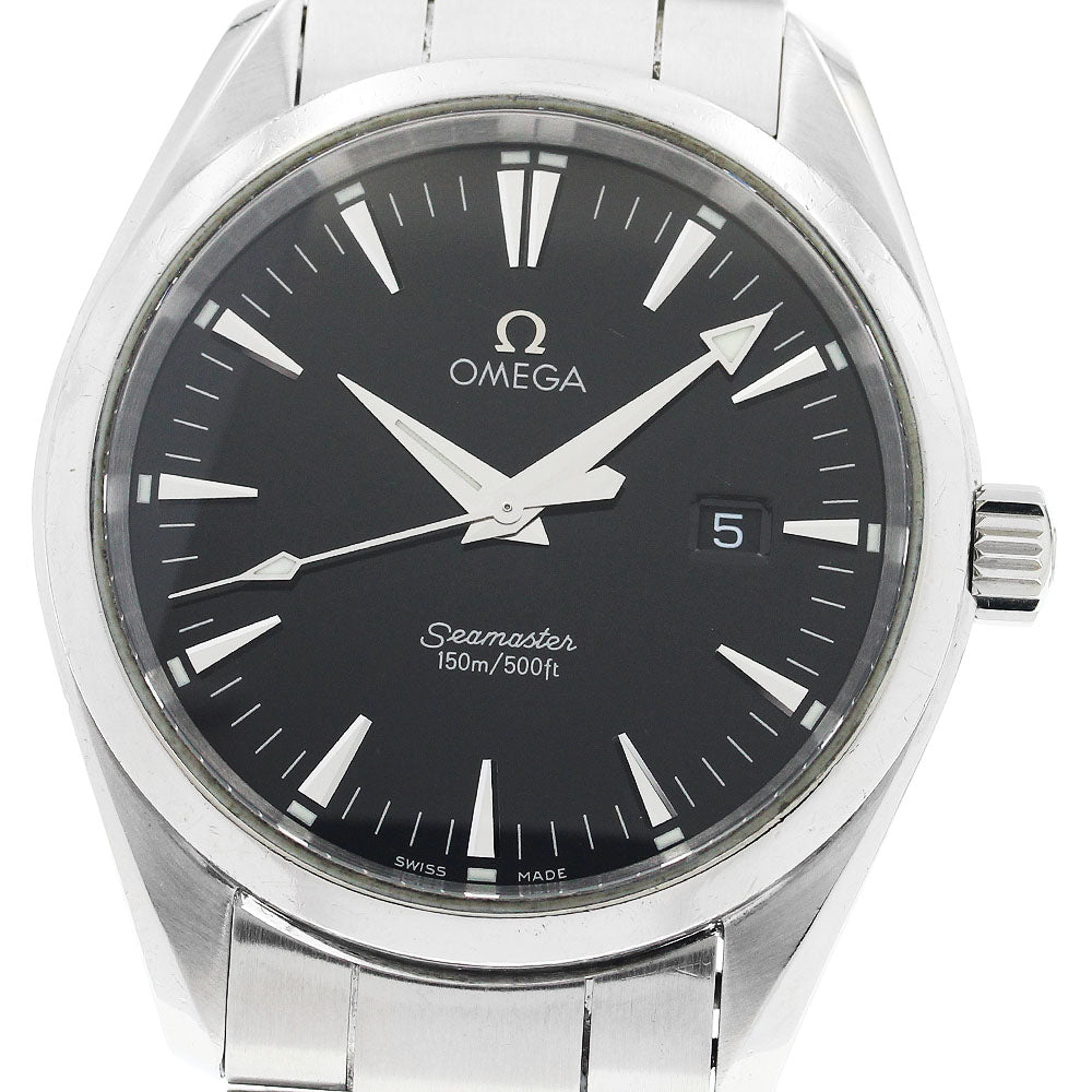 OMEGA Seamaster Aqua Terra 2517.50 Date black Dial Quartz Men's Watch_948654