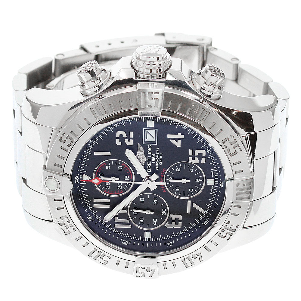 BREITLING Super Avenger II A13371 Date Chronograph Automatic Men's Watch_948659
