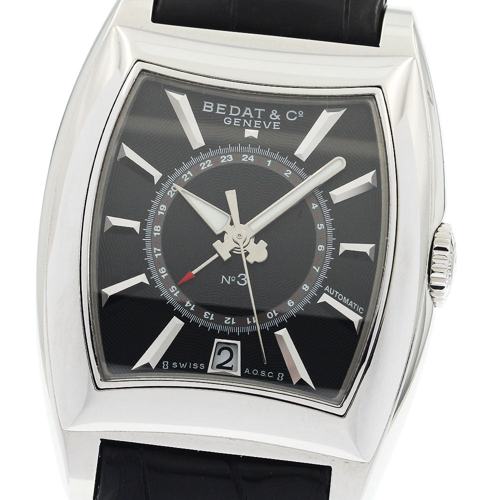 BEDAT&Co No.3 B388.010.310 Date GMT black Dial Automatic Men's Watch_948662
