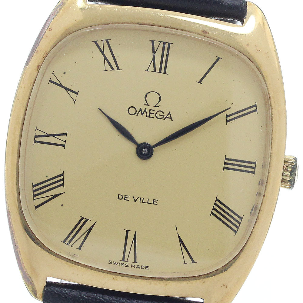 OMEGA De Ville 111.0139 Cal.625 Vintage gold Dial Hand Winding Men's_948681