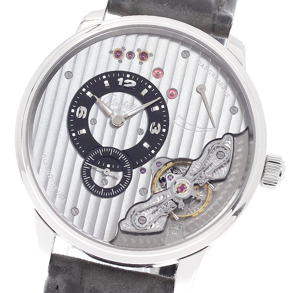 Muhle Glashutte Pano Inverse 1-66-06-04-22-62 Silver Dial Hand Winding Men's Watch_948688