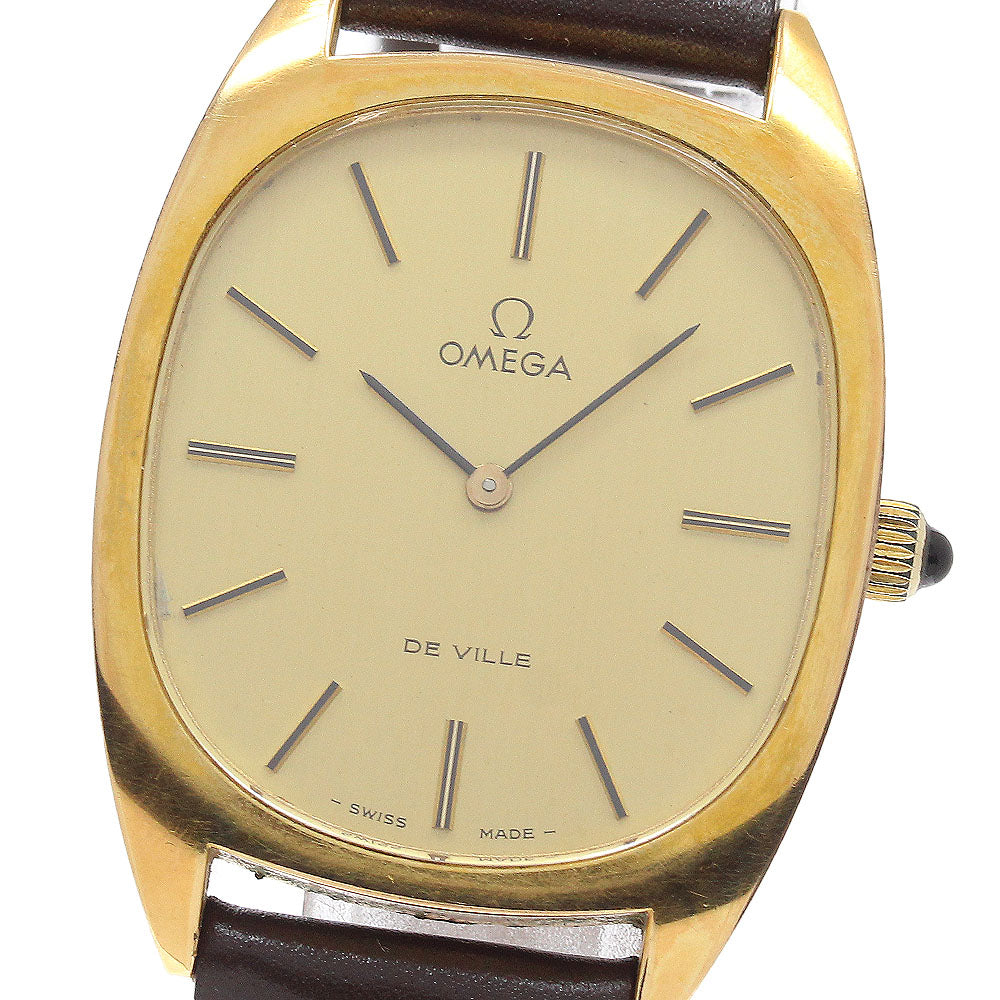 OMEGA De Ville 111.0131 Cal.625 Vintage gold Dial Hand Winding Men's_948695