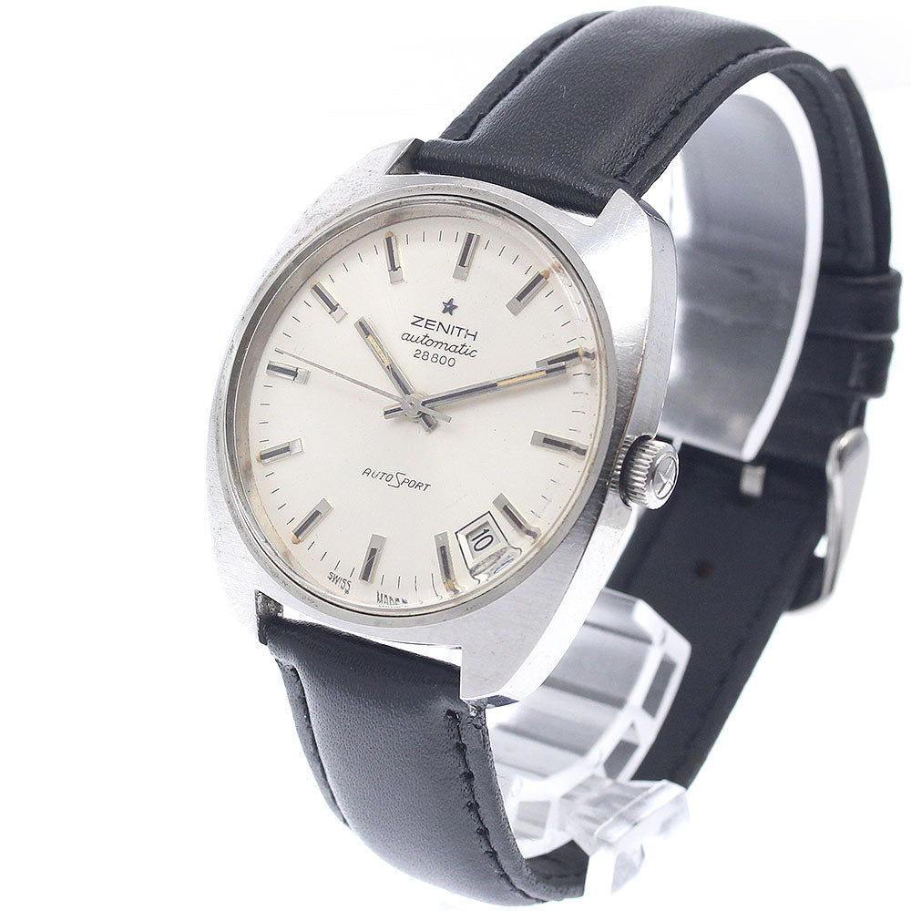 ZENITH Auto sports 01.1290.290 Cal.2562, engraved on the back. Silver Dial Automatic Men's Watch_948712