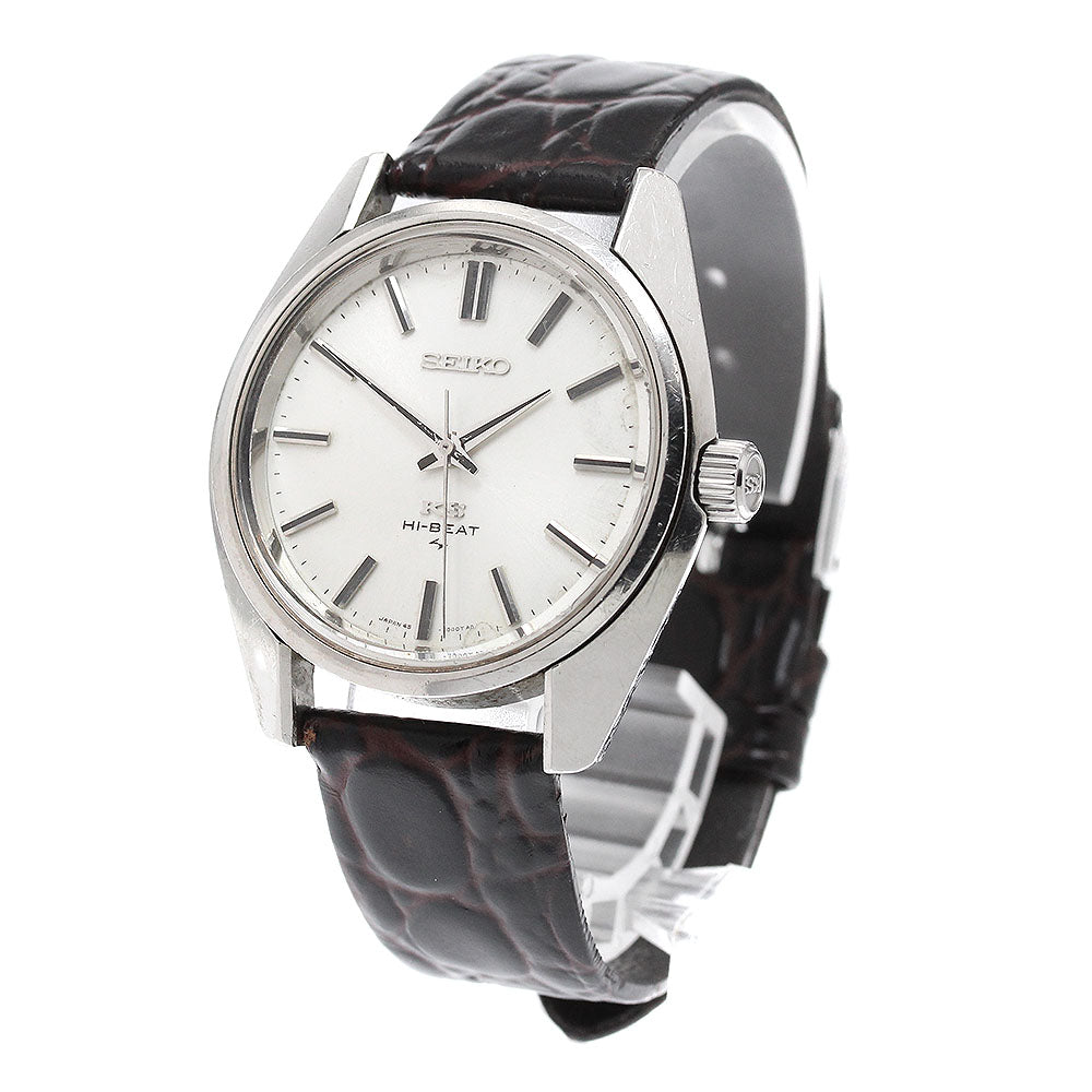 SEIKO KS King Seiko 45-7001 Hi-Beat cal.4500A Silver Dial Hand Winding Men's Watch_948720