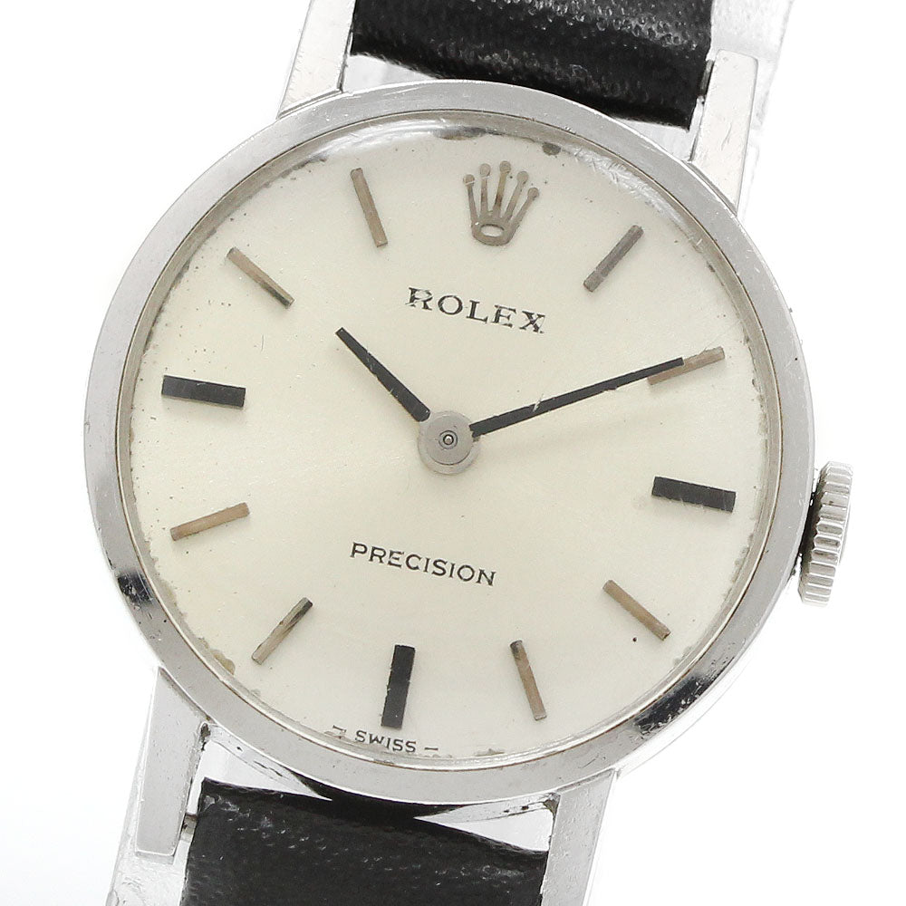 ROLEX Precision 2649 Cal.1400 Silver Dial Hand Winding Ladies Watch_948770