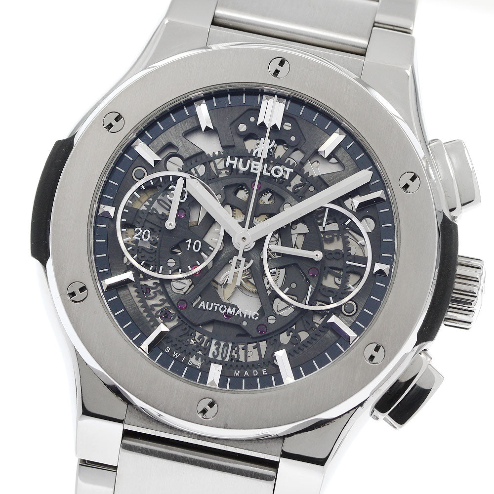 HUBLOT Classic Fusion Aerofusion 528.NX.0170.NX titanium Automatic Men's_948793