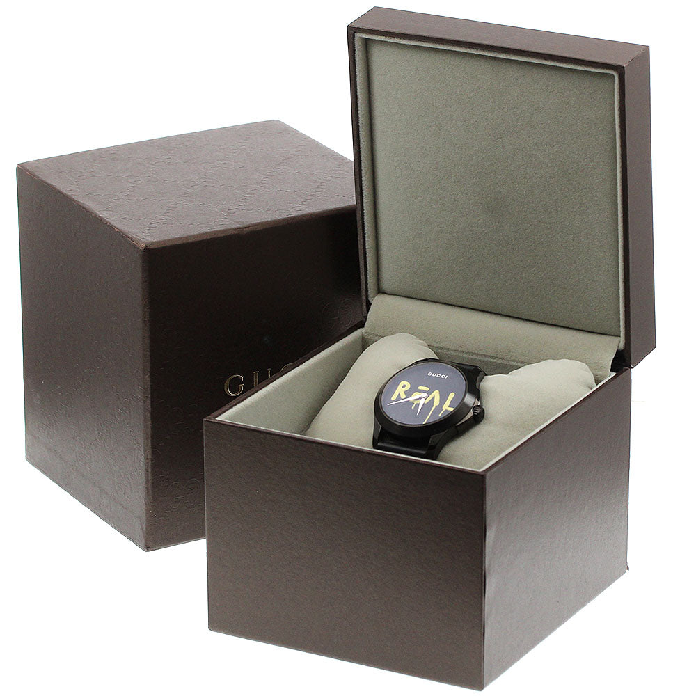 GUCCI G Timeless Ghost 126.4/YA1264017 black Dial Quartz Men's Watch_948829