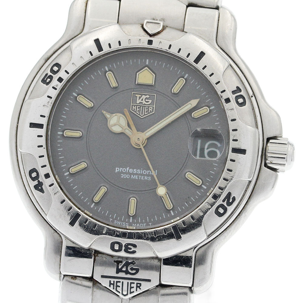 TAG HEUER Professional 200 WH1212 Date gray Dial Quartz Boy's Watch_948839