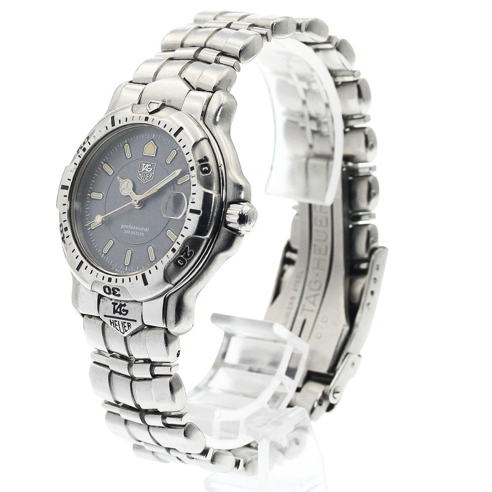TAG HEUER Professional 200 WH1212 Date gray Dial Quartz Boy's Watch_948839