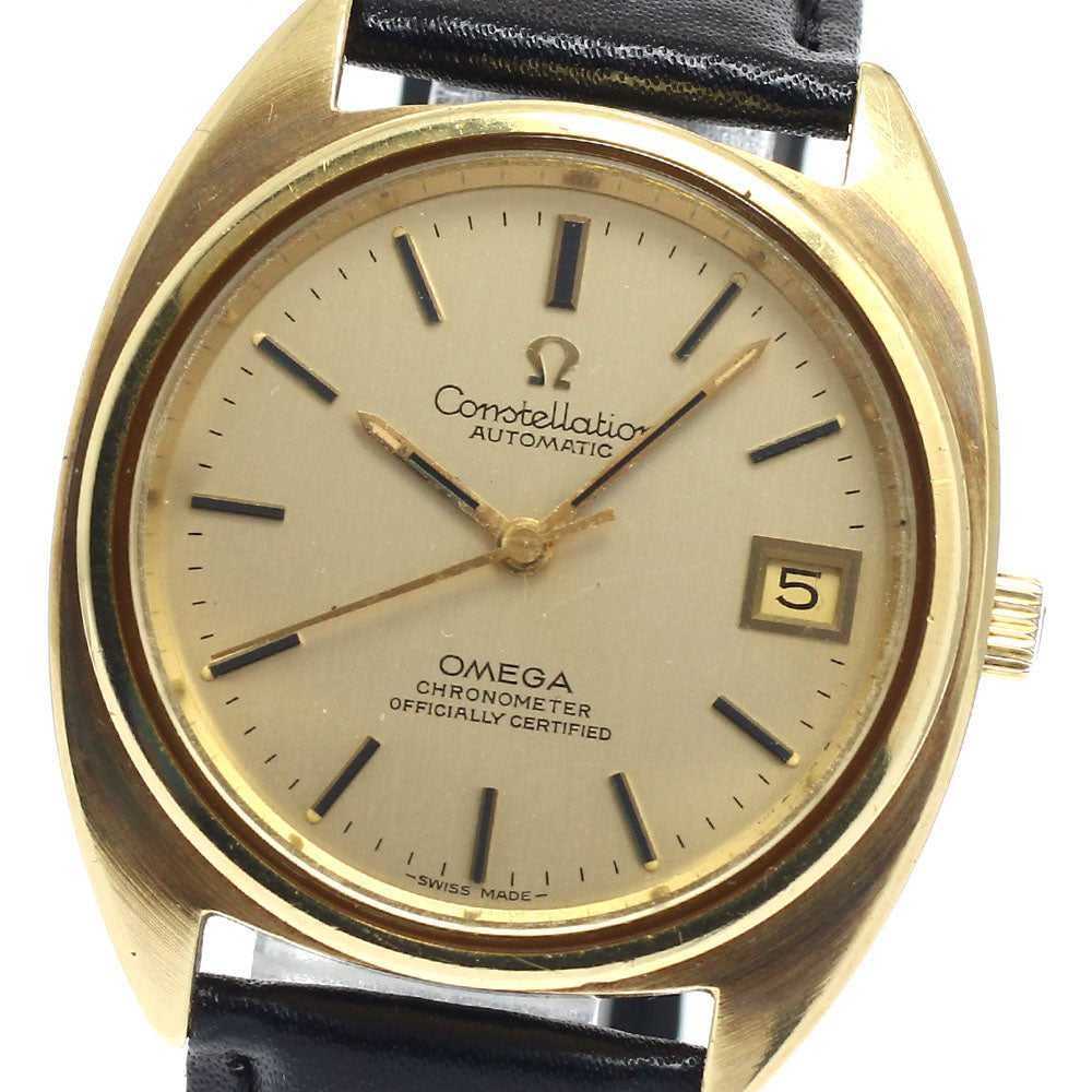 OMEGA Constellation CD168.0056 Date cal.1011 gold Dial Automatic Men's Watch_948872
