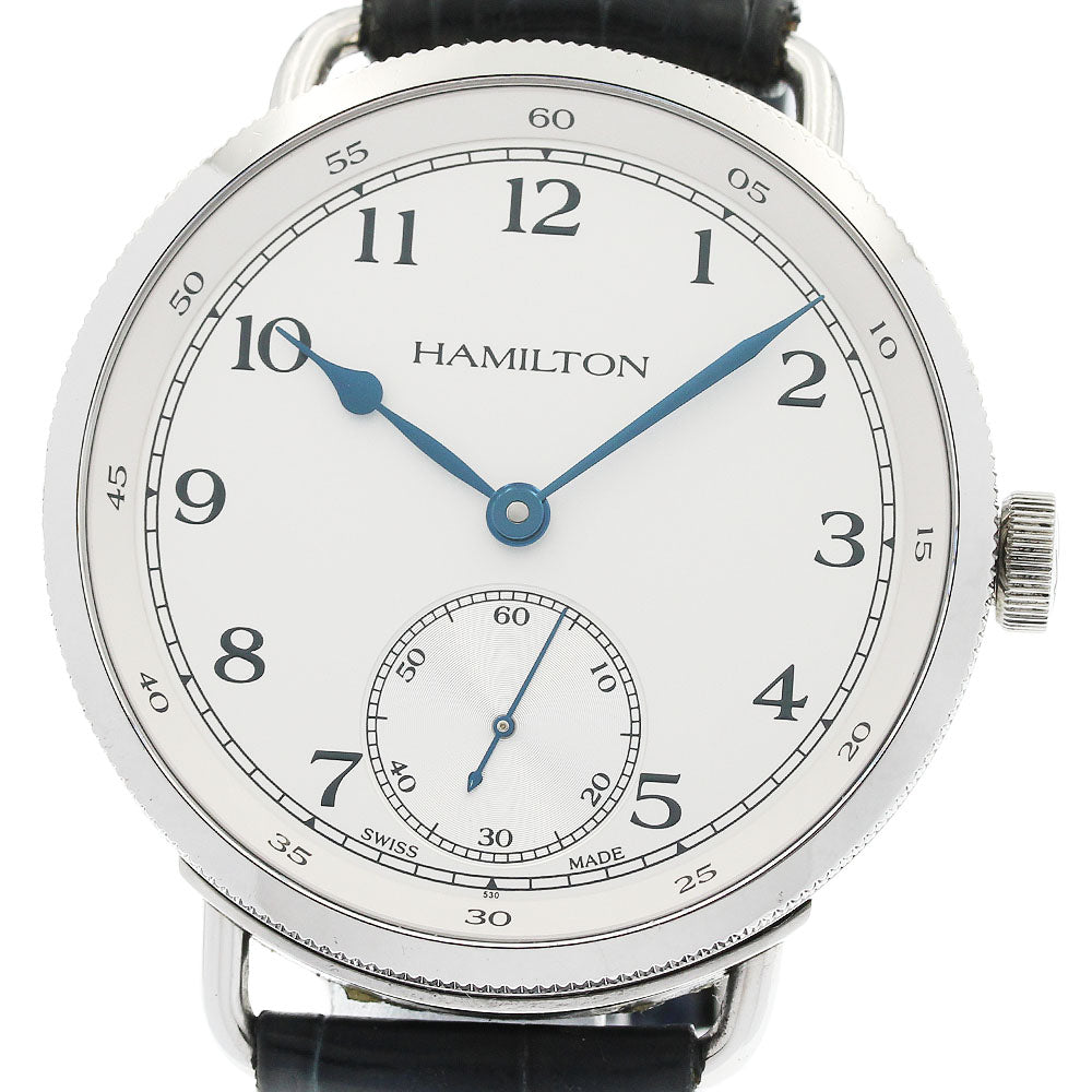 HAMILTON Khaki Navy Pioneer Limited H787190 Limited edition of 1892 pieces, small seconds. Silver Dial Hand Winding Men's Watch_948891