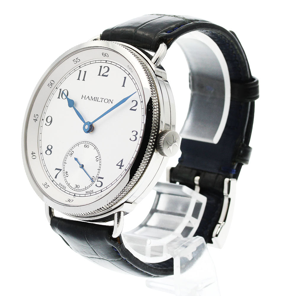 HAMILTON Khaki Navy Pioneer Limited H787190 Limited edition of 1892 pieces, small seconds. Silver Dial Hand Winding Men's Watch_948891