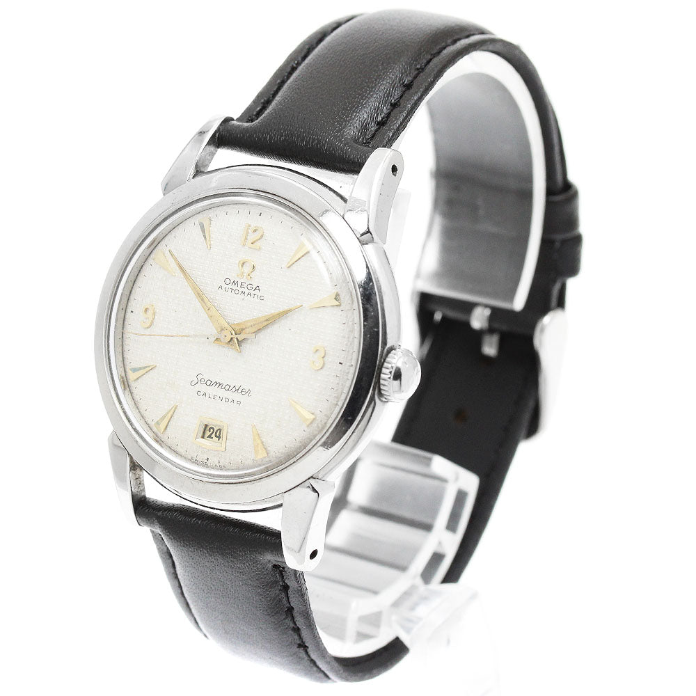 OMEGA Seamaster calendar 2627-8SC Half rotor Cal.355 Silver Dial Automatic Men's Watch_948900