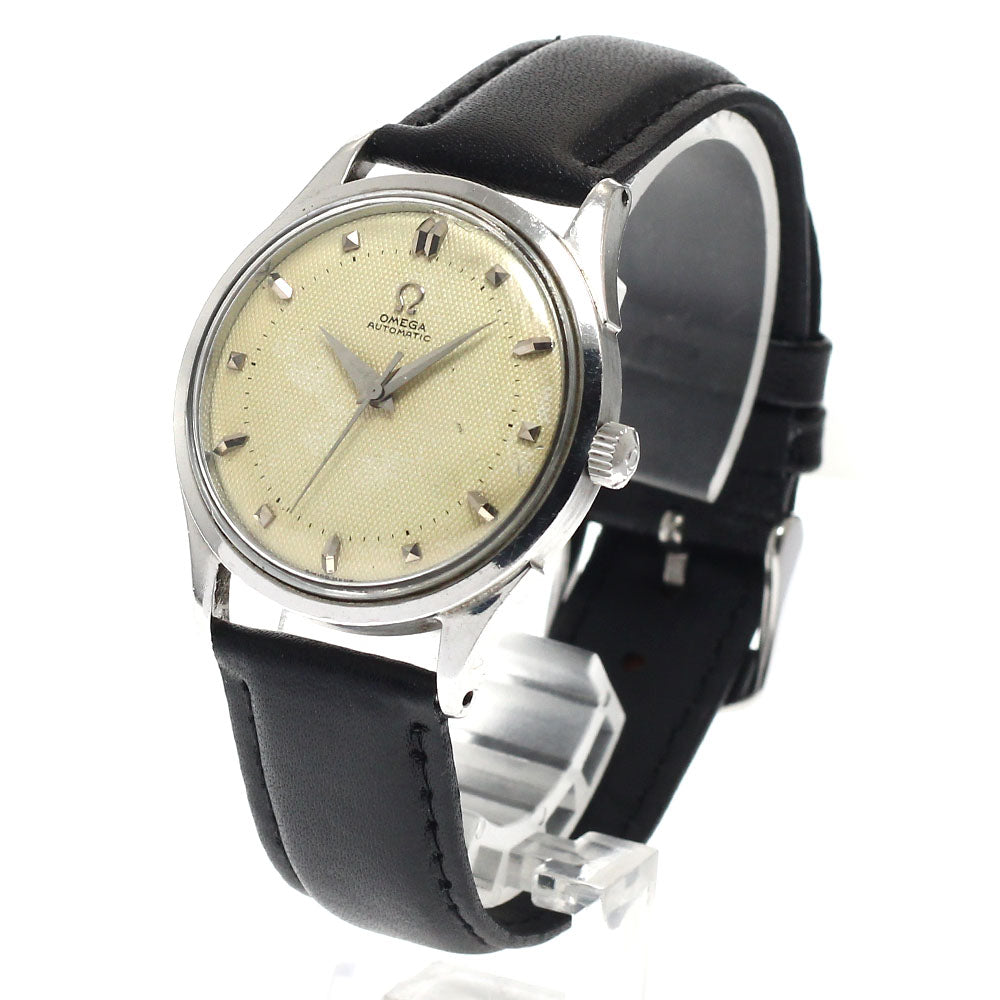 OMEGA 2635-6 Harfloater cal.351 Silver Dial Automatic Men's Watch_948915