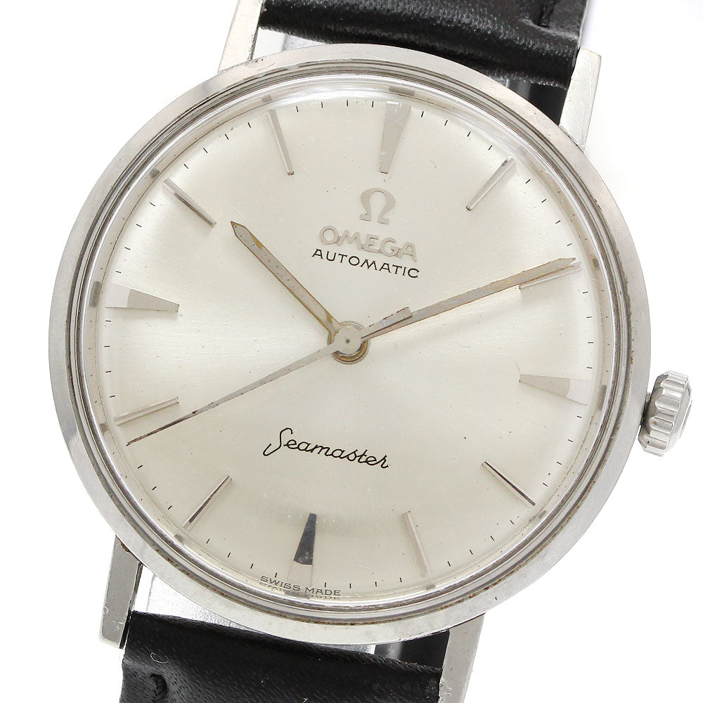 OMEGA Seamaster One Piece Case Vintage Silver Dial Automatic Men's Watch_948918