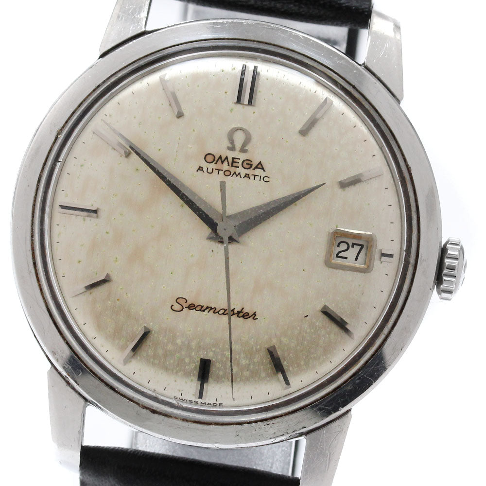 OMEGA Seamaster 166.011 Date Cal.562 Silver Dial Automatic Men's Watch_948920