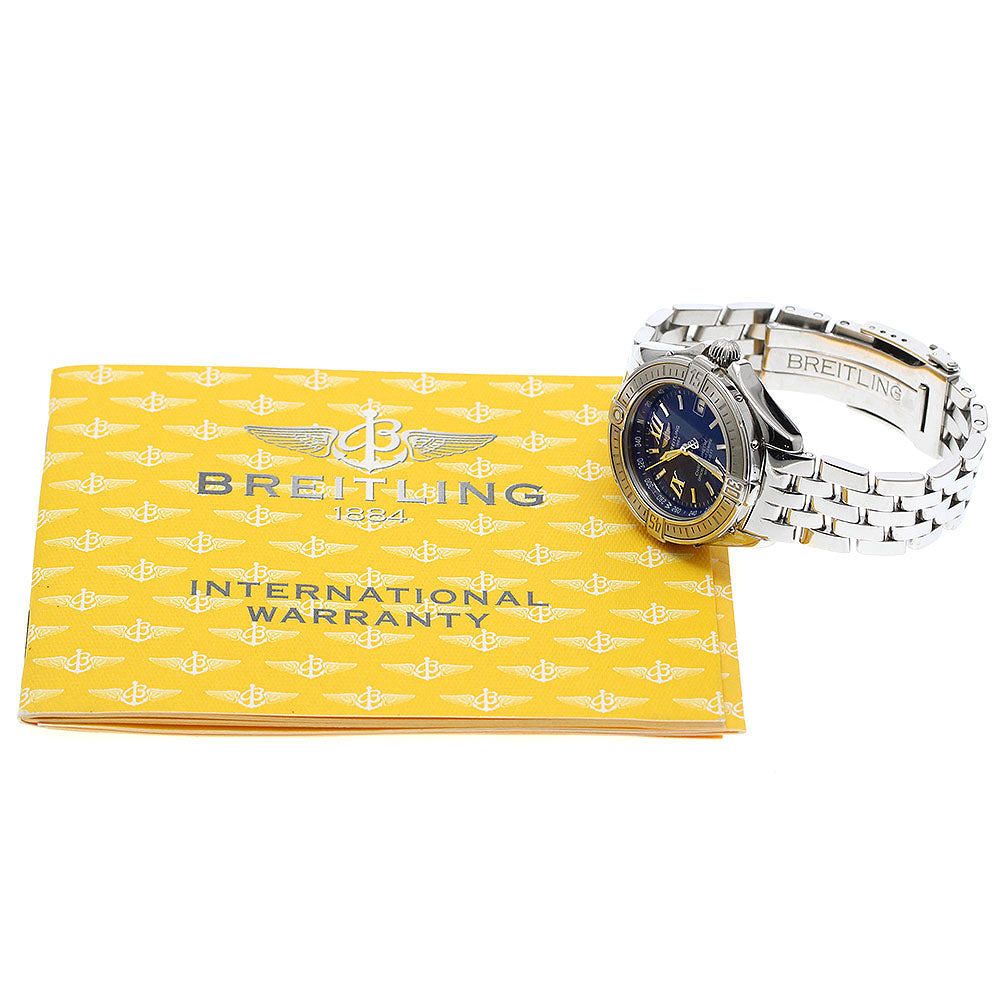 BREITLING Cockpit lady A71365 Date blue Dial Quartz Ladies Watch_949050