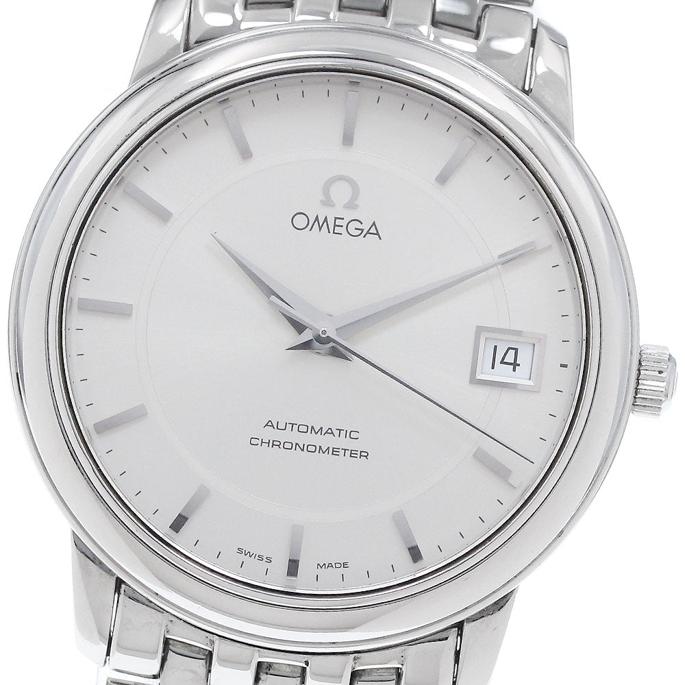 OMEGA De Ville Prestige 4500.31 Date Silver Dial Automatic Men's Watch_949094