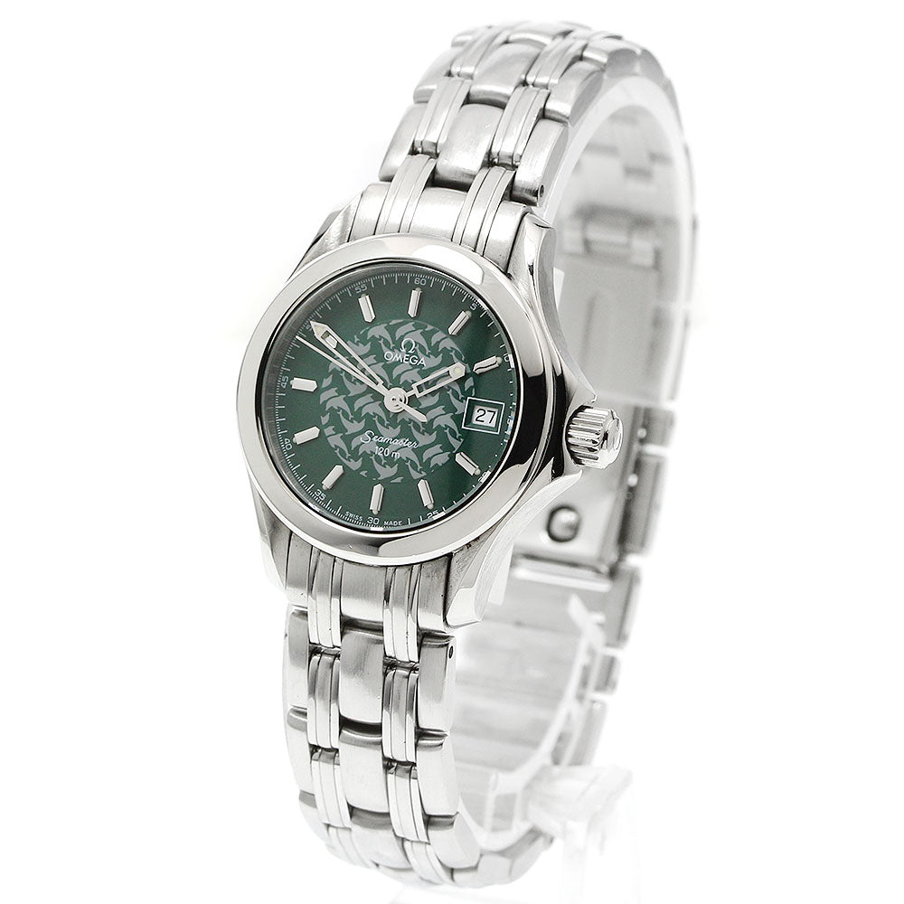 OMEGA Seamaster120 Jacques Mayol 1998 2586.70 green Dial Quartz Ladies_949104