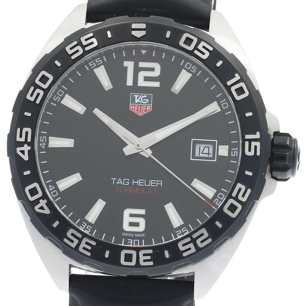 TAG HEUER Formula 1 WAZ1110 Date black Dial Quartz Men's Watch_949107