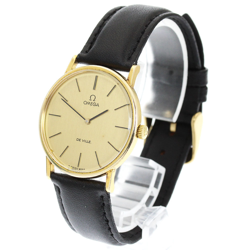 OMEGA De Ville 111.140 Vintage Cal.625 gold Dial Hand Winding Men's Watch_949138