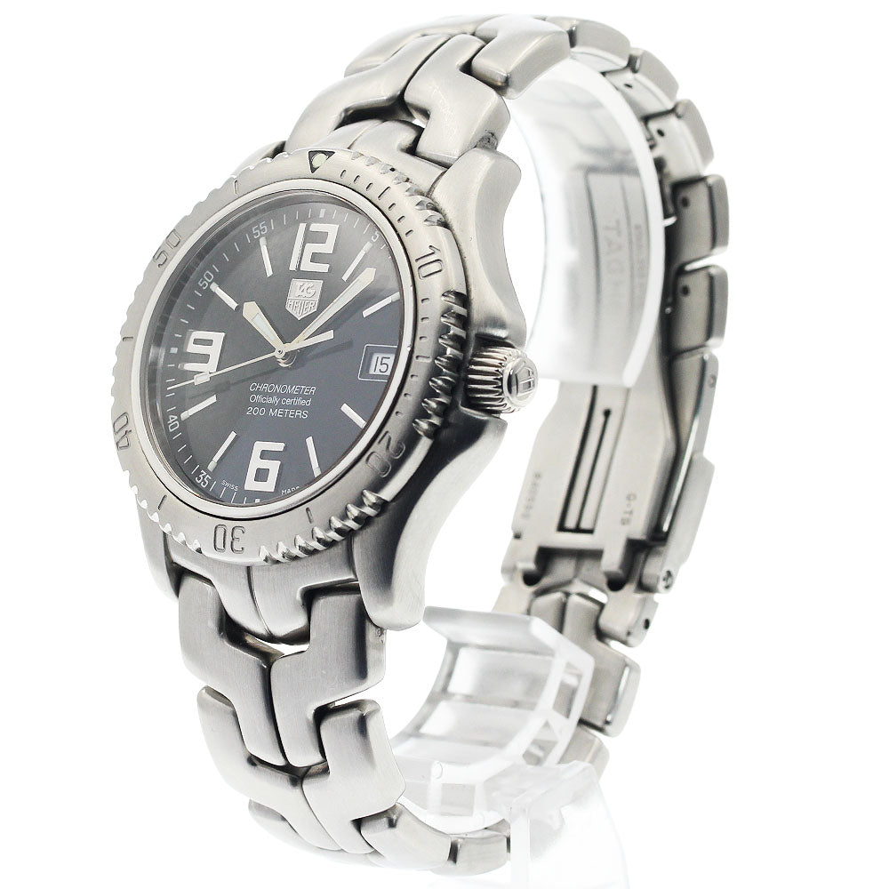 TAG HEUER Link WT5110 Date chronometer Black Dial Automatic Men's Watch_949146