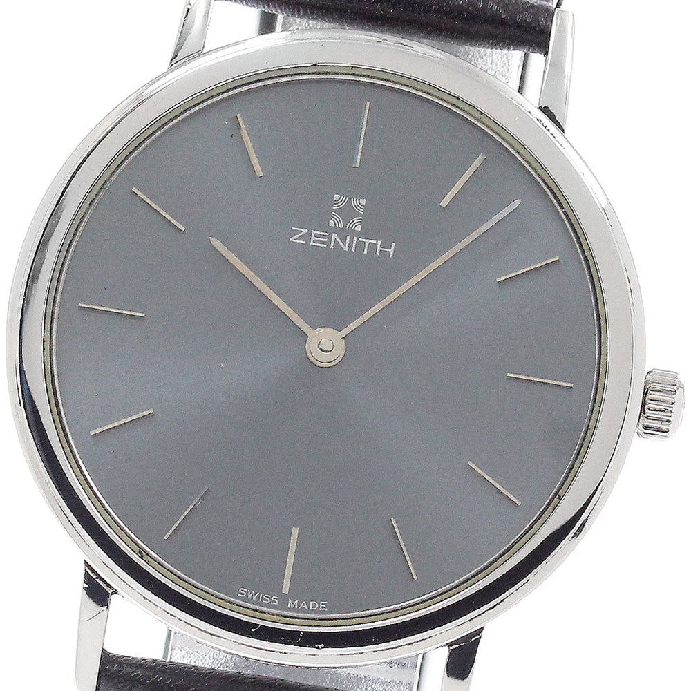 ZENITH elite 90/01.0400.180 gray Dial Hand Winding Men's Watch_949159