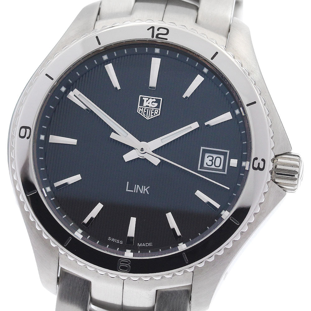 TAG HEUER Link WAT1110.BA0950 Date Black Dial Quartz Men's Watch_949167