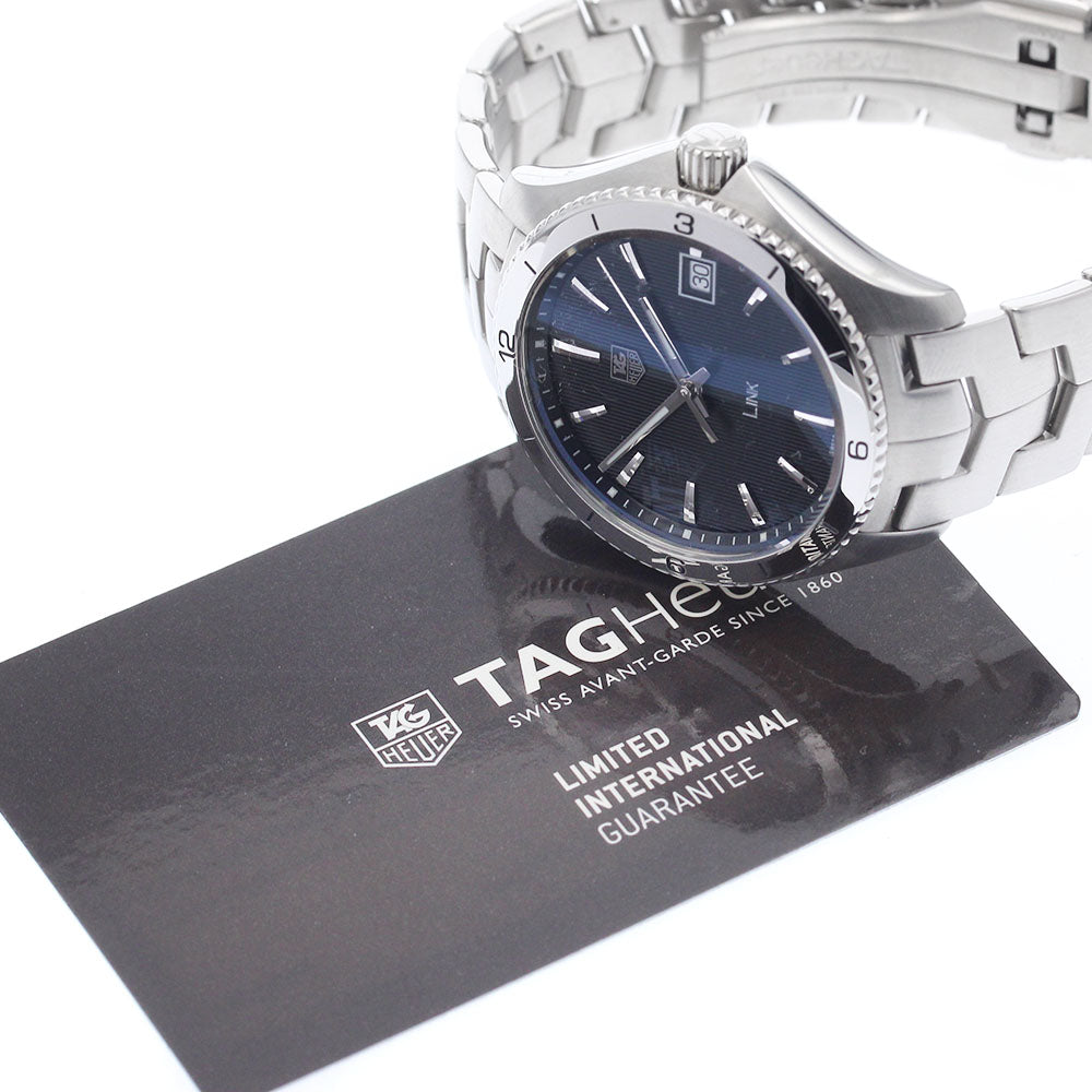 TAG HEUER Link WAT1110.BA0950 Date Black Dial Quartz Men's Watch_949167