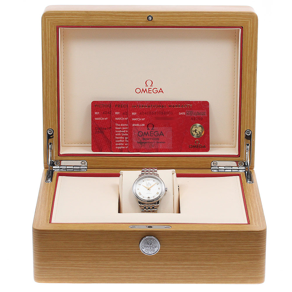OMEGA De Ville Prestige 424.10.33.20.52.001 Co-Axial 6P diamond Automatic_949171