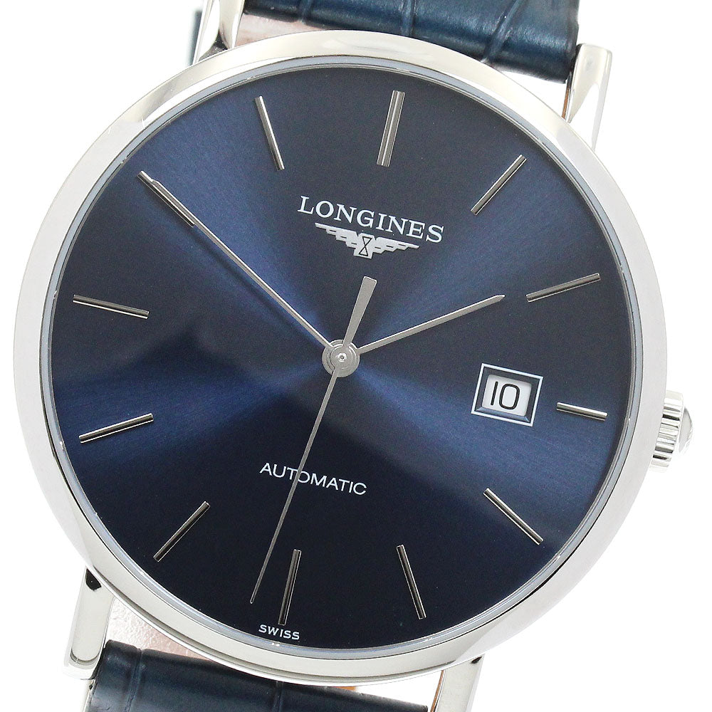 LONGINES elegant L4.910.4 Date Navy Dial Automatic Men's Watch_949178