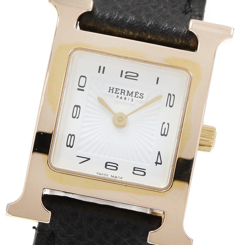 HERMES H watch HH1.210e white Dial Quartz Ladies Watch_949184