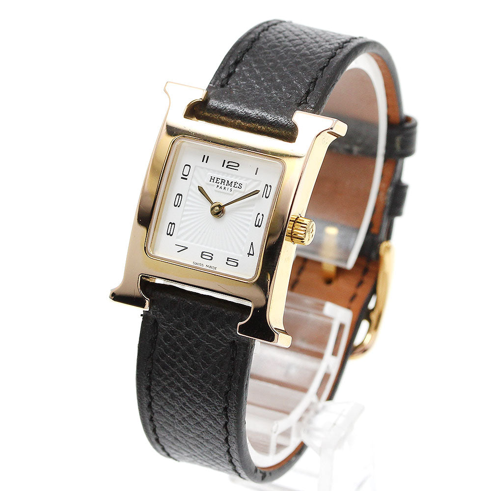 HERMES H watch HH1.210e white Dial Quartz Ladies Watch_949184