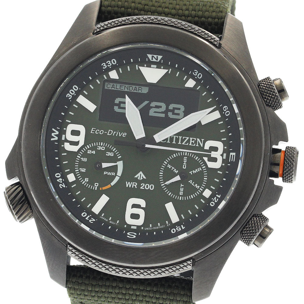 CITIZEN Promaster Land Series JV1005-02W Solar Powered Radio Men's Watch_949185