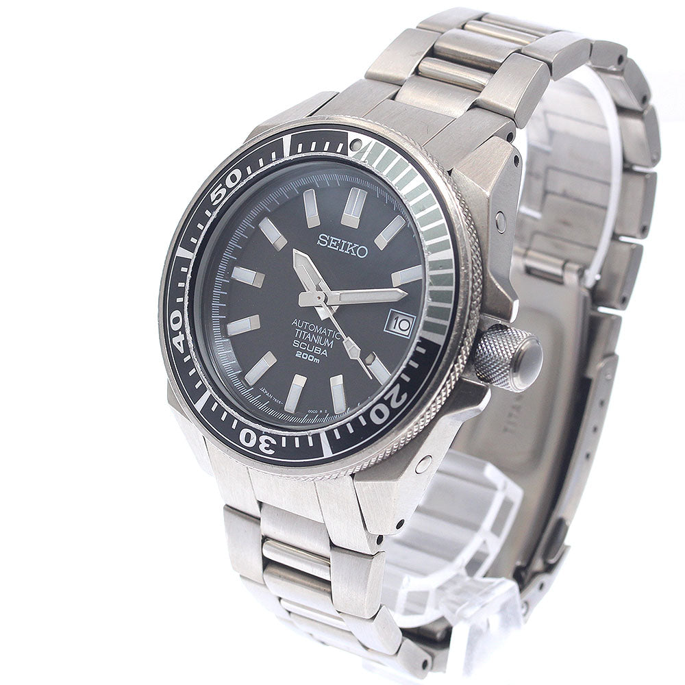 SEIKO Prospex 7S25-00D0/SBDA001 Scuba black samurai Automatic Men's Watch_949189