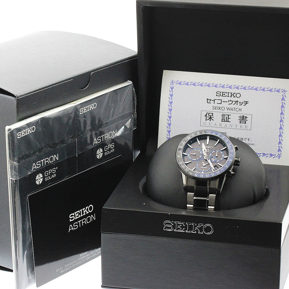 SEIKO Astron SBXC009/5X53-0AD0 GPS Solar Powered Radio Men's Watch_949192