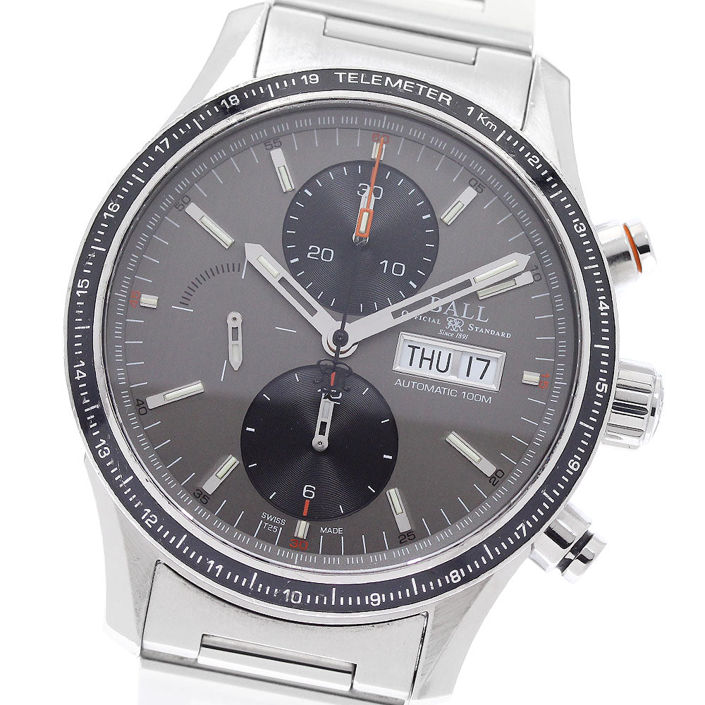 BALLWATCH Stokeman Storm Chaser Pro CM3090C-S1J-GY Chronograph AT Men's_949195