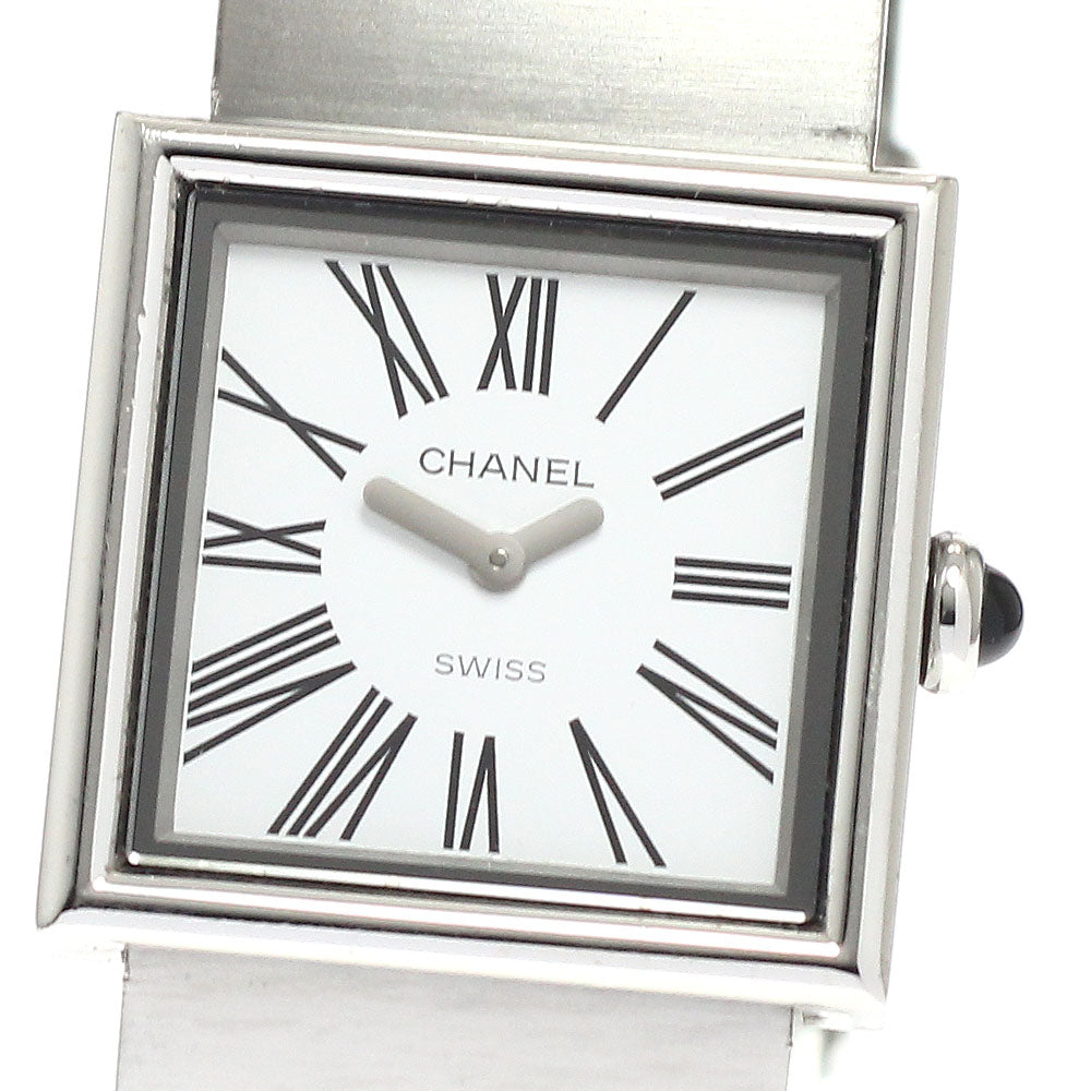 CHANEL Mademoiselle H0827 White Dial Quartz Ladies Watch_949221