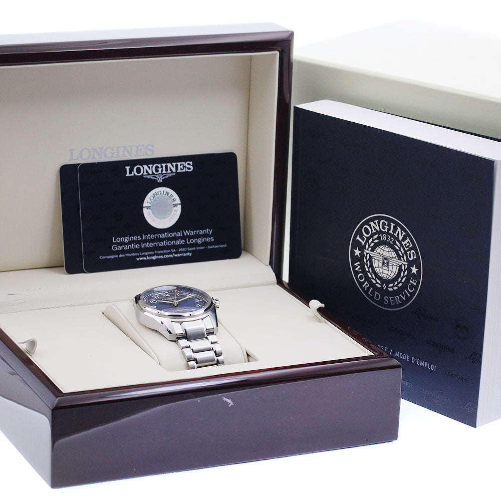 LONGINES Spirit L3.410.4.93.6 Date blue Dial Automatic Men's Watch_949251