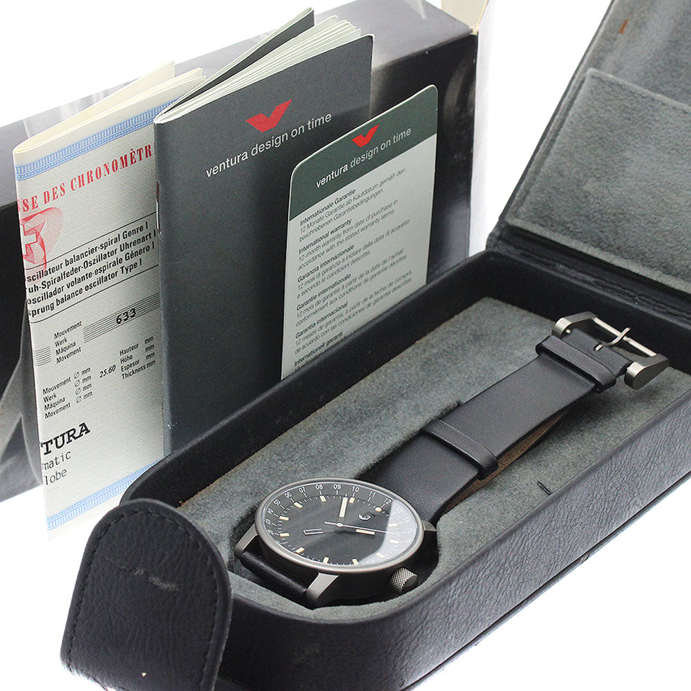 VENTURA V-Matic GMT Date black Dial Automatic Men's Watch_949270