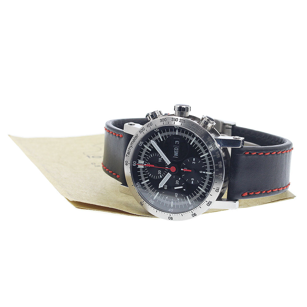 TEMPTION Classic Chronograph day date black Dial Automatic Men's Watch_949273