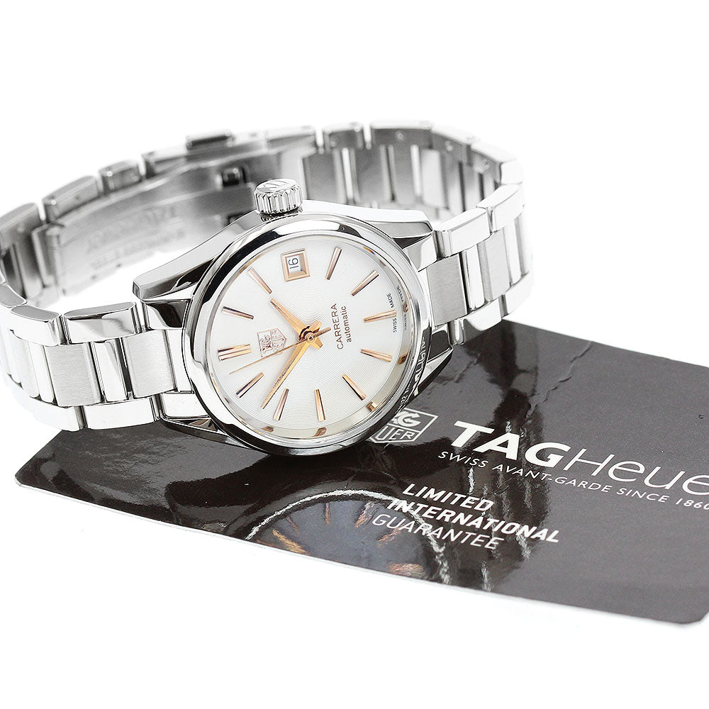 TAG HEUER Carrera Caliber 9 WAR2412.BA0776 Beige Dial Automatic Ladies_949312